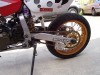 Chrániče kyvné vidlice, Yamaha YZ(F)/WR 250-450, Honda XR650R, černé